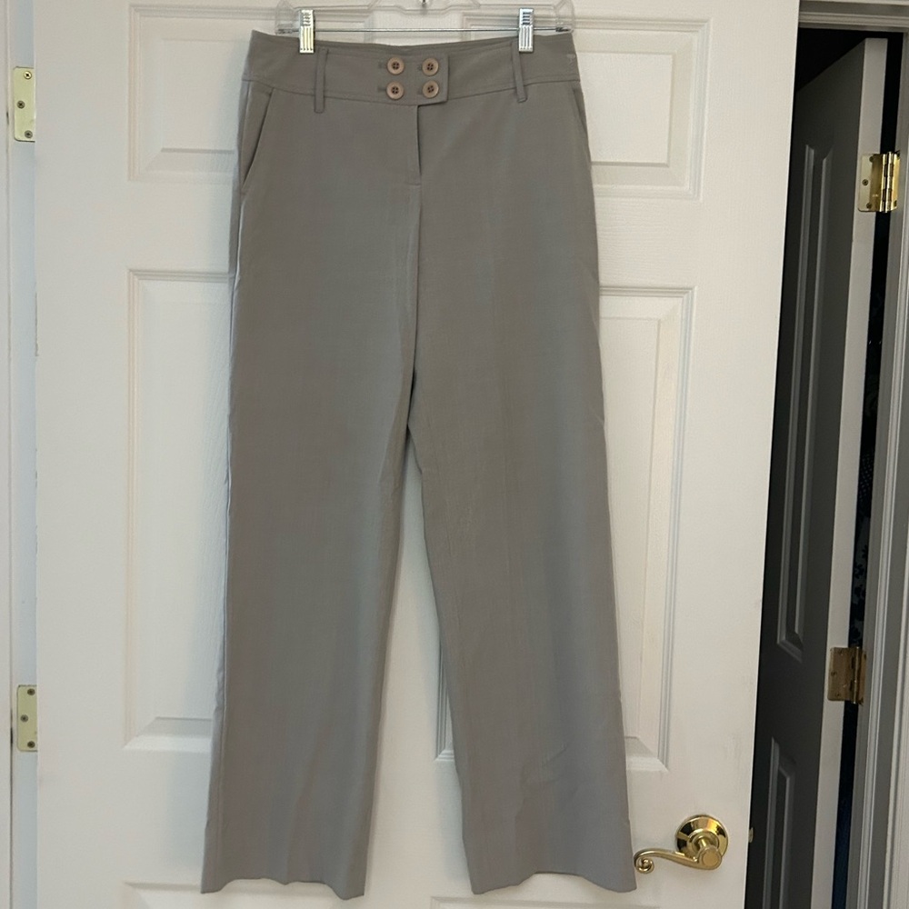 Ann Taylor Loft Grey/Beige Work Pants